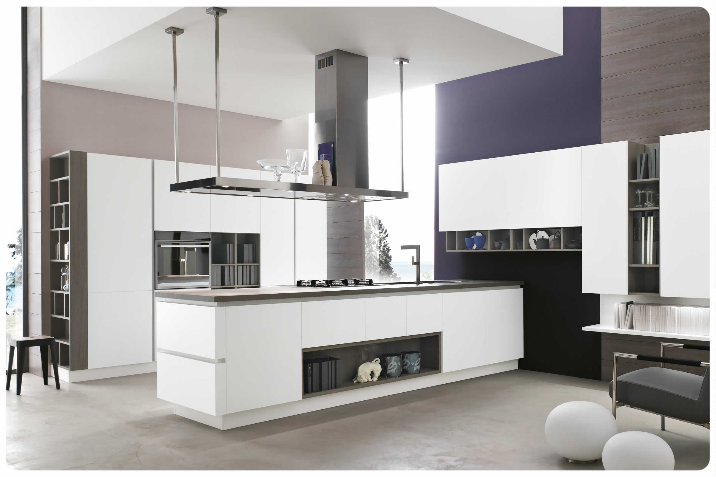Cucine Bianche Moderne. Cucine Moderne Con Isola Bianche Laccatego ... Cucine Bianche Moderne. Cucine Moderne Con Isola Bianche Laccatego ...